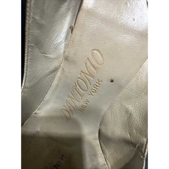 Vintage 1960s D’Antonio New York Black Slingback Pumps | Size 6B - Picture 8 of 11